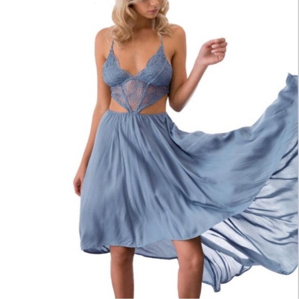 Beautiful blue dress